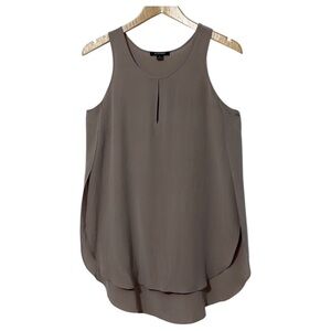 Acrobat Womens 100% Silk Tunic Length Tank Top